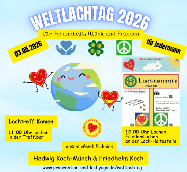 Weltlachtag 2026 25 Kamen Weltlachtag 2026