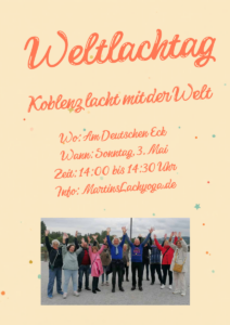 Koblenz Weltlachtag 2026 Flyer