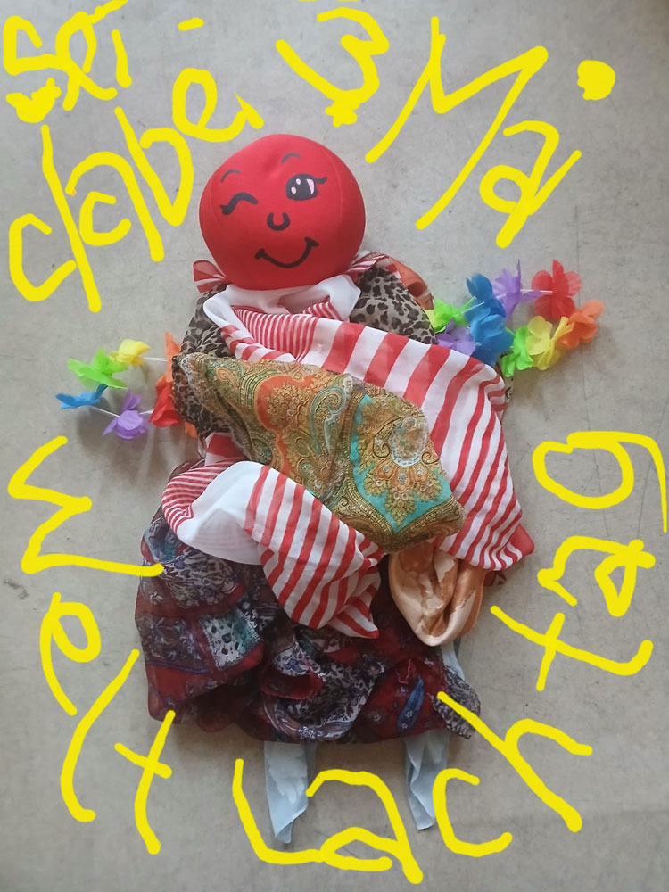 Weltlachtag 2026 14 Bunte Puppe zum Weltlachtag